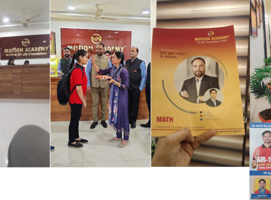 Motion Academy – Best IIT-JEE Coaching in-Educational- Agra