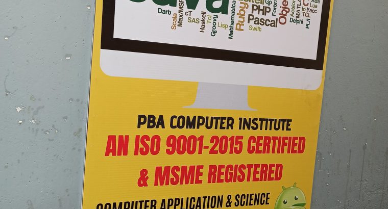 Advance Computer Coaching & Training (PBA INSTITUTE) – Educational – Howrah