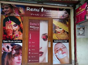 Renu’s makeover ..Ladies salon – Khardah – Kolkata