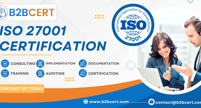 ISO 27001 Certification in Bangalore