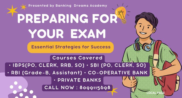 Best Banking and Competitive Exam Centre – Khardah – Banking Dreams Academy