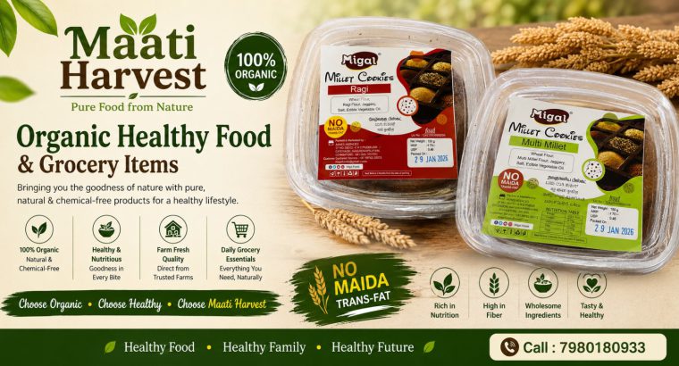 Organic Healthy Food & Grocery Items – Baghajatin – Kolkata – Maati Harvest