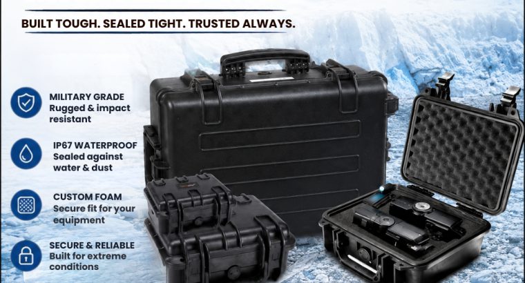 Hard Plastic Cases with Custom Foam for Professional Equipment Protection | Unicase