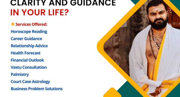 Best Astrologer in Girinagar – Raghavendra Joshi | 30+ Years of Trusted Astrology Guidance
