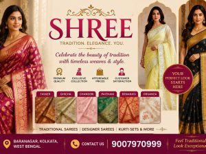 Best Women Traditional & Latest Designer Saree Collection – SHREE – Baranagar