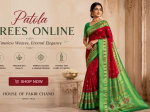 Patola Sarees Online for Vibrant Weddings and Festive Styles