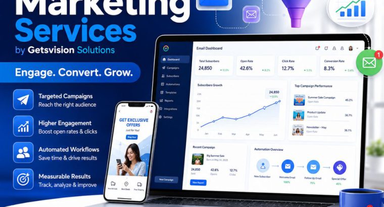 Getsvision Solutions Pvt Ltd – SMTP & Email Marketing Company